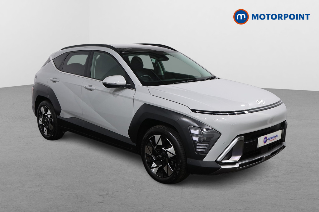 Hyundai Kona Ultimate Automatic Petrol-Electric Hybrid SUV - Stock Number (1618157) - Drivers side front corner