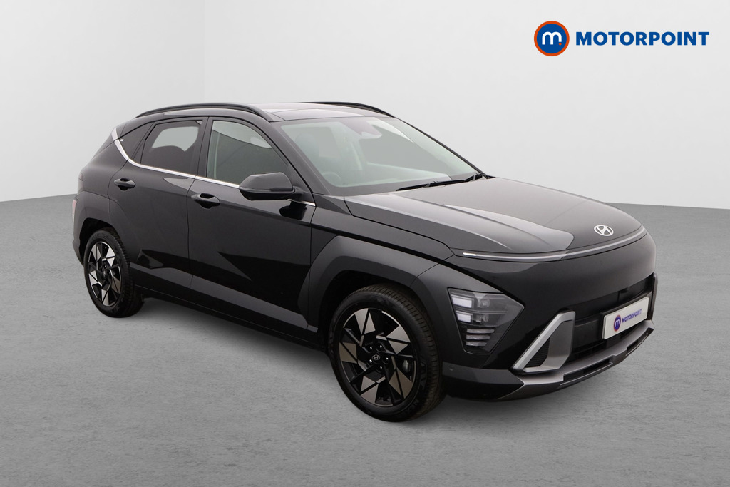 Hyundai Kona Ultimate Automatic Petrol-Electric Hybrid SUV - Stock Number (1618159) - Drivers side front corner