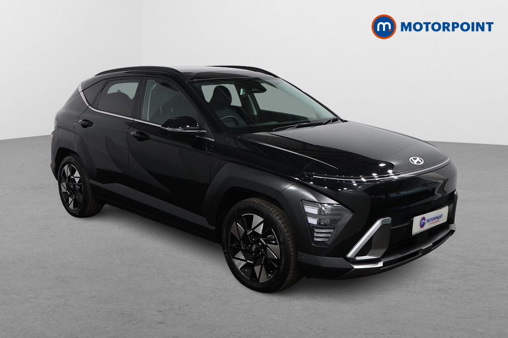Hyundai Kona Ultimate Automatic Petrol-Electric Hybrid SUV - Stock Number (1618162) - Drivers side front corner