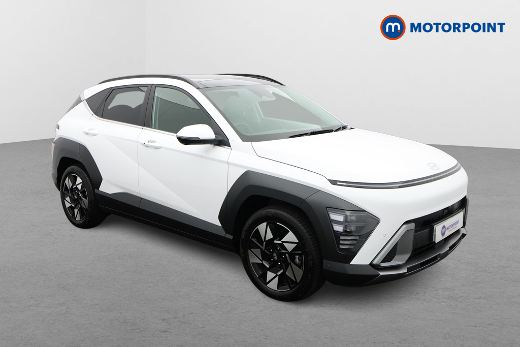 Hyundai Kona Ultimate Automatic Petrol-Electric Hybrid SUV - Stock Number (1618166) - Drivers side front corner