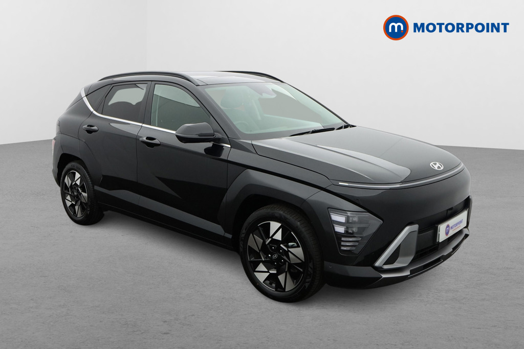 Hyundai Kona Ultimate Automatic Petrol-Electric Hybrid SUV - Stock Number (1618176) - Drivers side front corner