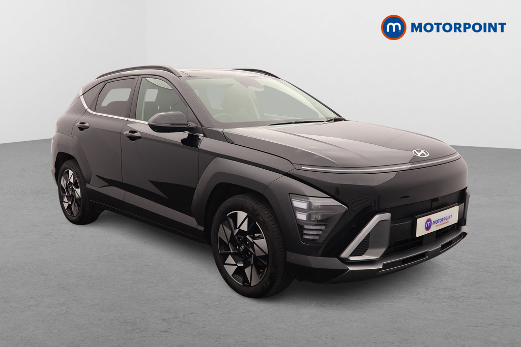 Hyundai Kona Ultimate Automatic Petrol-Electric Hybrid SUV - Stock Number (1618179) - Drivers side front corner