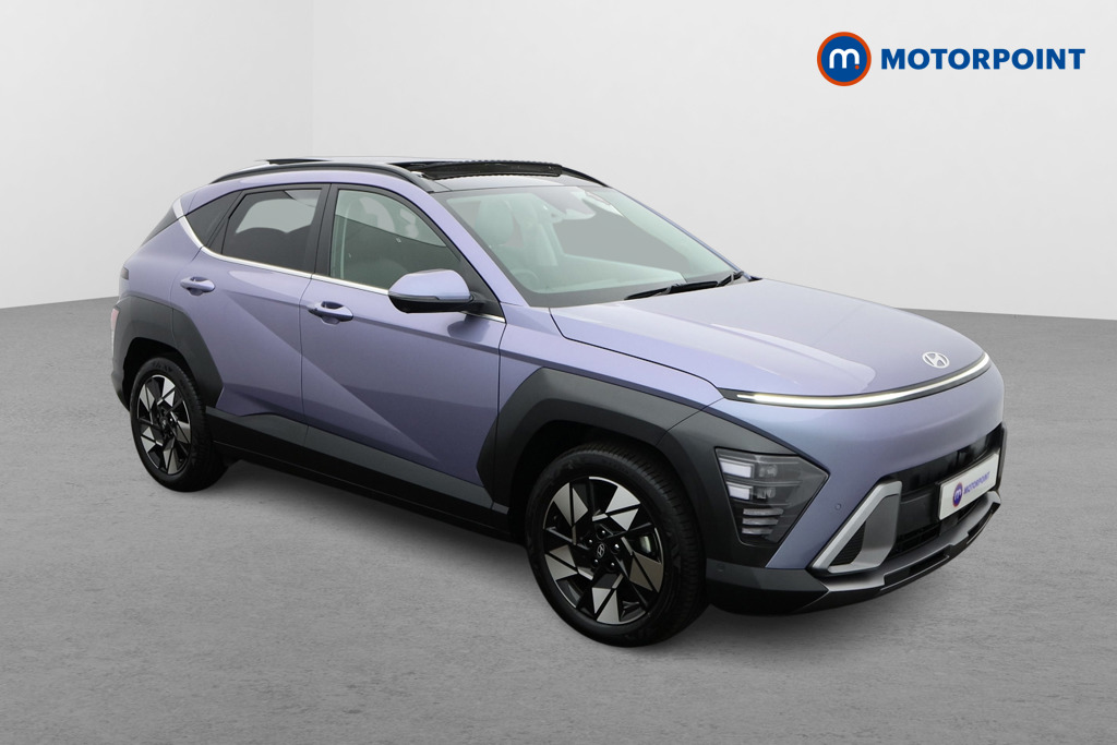 Hyundai Kona Ultimate Automatic Petrol-Electric Hybrid SUV - Stock Number (1618193) - Drivers side front corner