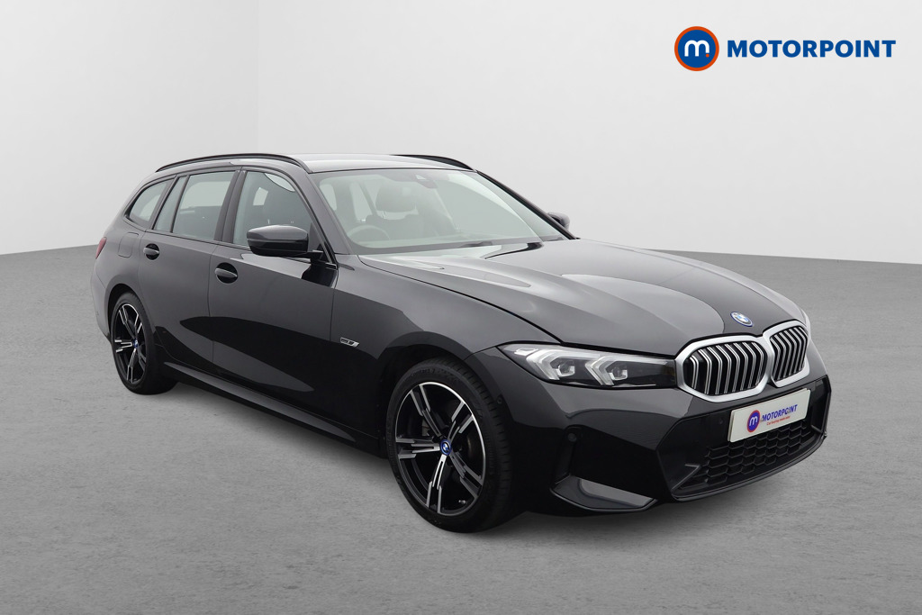 BMW 3 Series M Sport Automatic Petrol Plug-In Hybrid Estate - Stock Number (1619673) - Drivers side front corner