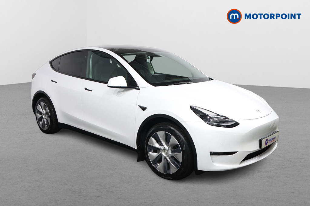 Tesla Model Y Long Range Automatic Electric SUV - Stock Number (1619916) - Drivers side front corner