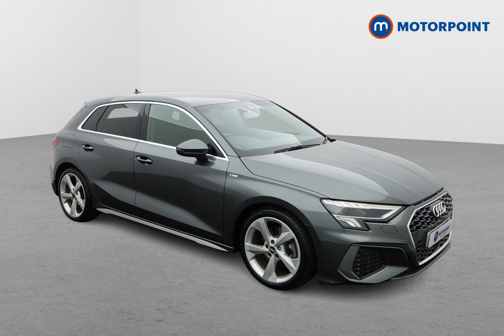 Audi A3 S Line Automatic Petrol Hatchback - Stock Number (1620230) - Drivers side front corner