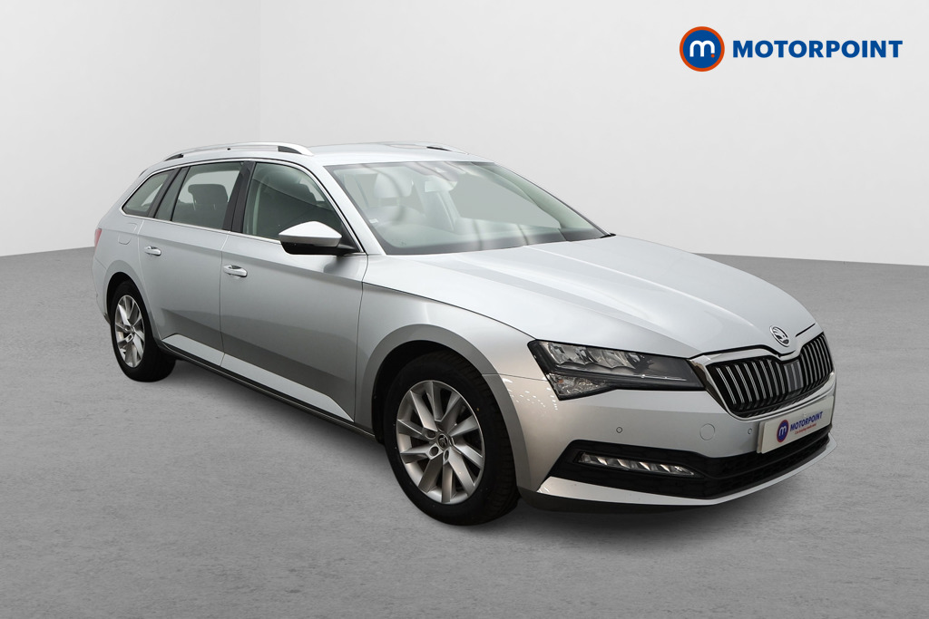 Skoda Superb SE Automatic Diesel Estate - Stock Number (1620757) - Drivers side front corner