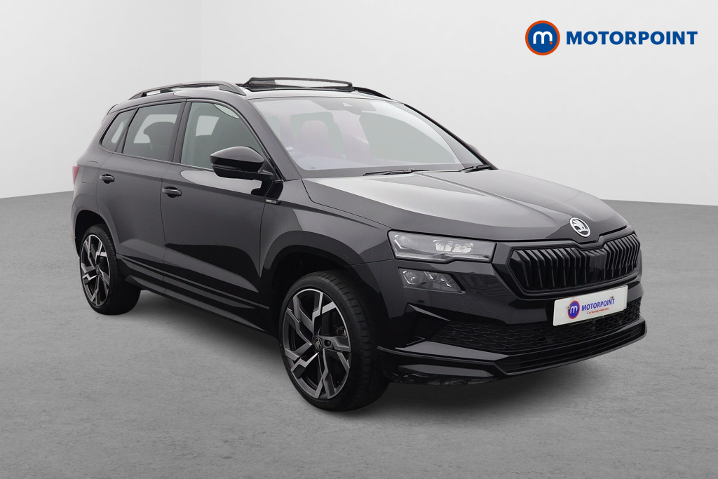 Skoda Karoq Sportline Edition Automatic Petrol SUV - Stock Number (1620986) - Drivers side front corner