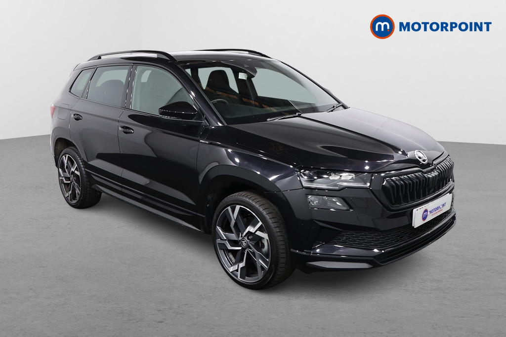 Skoda Karoq Sportline Edition Automatic Petrol SUV - Stock Number (1620987) - Drivers side front corner
