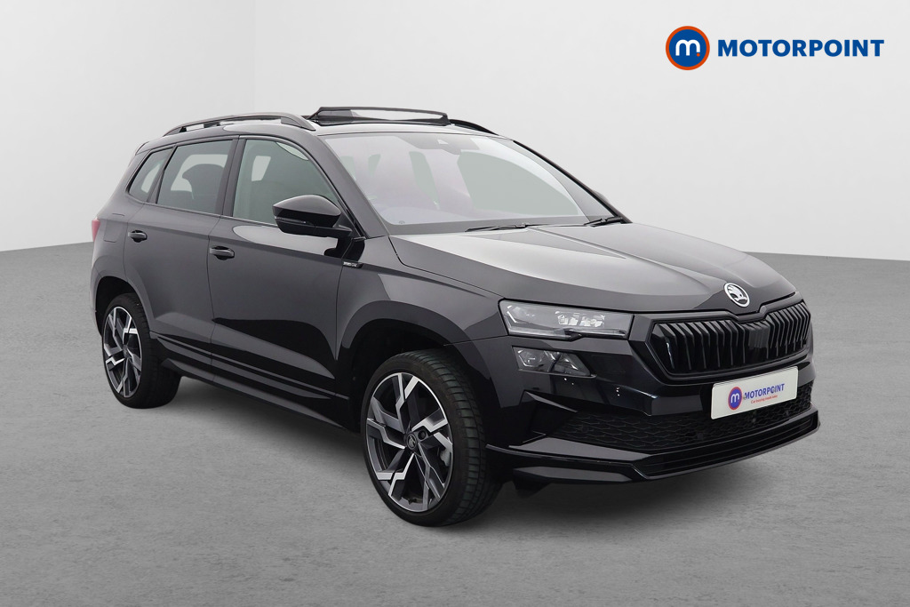 Skoda Karoq Sportline Edition Automatic Petrol SUV - Stock Number (1620991) - Drivers side front corner