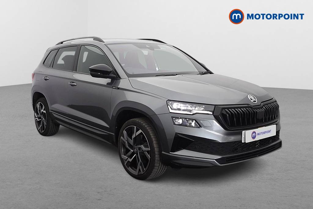 Skoda Karoq Sportline Edition Automatic Petrol SUV - Stock Number (1621007) - Drivers side front corner
