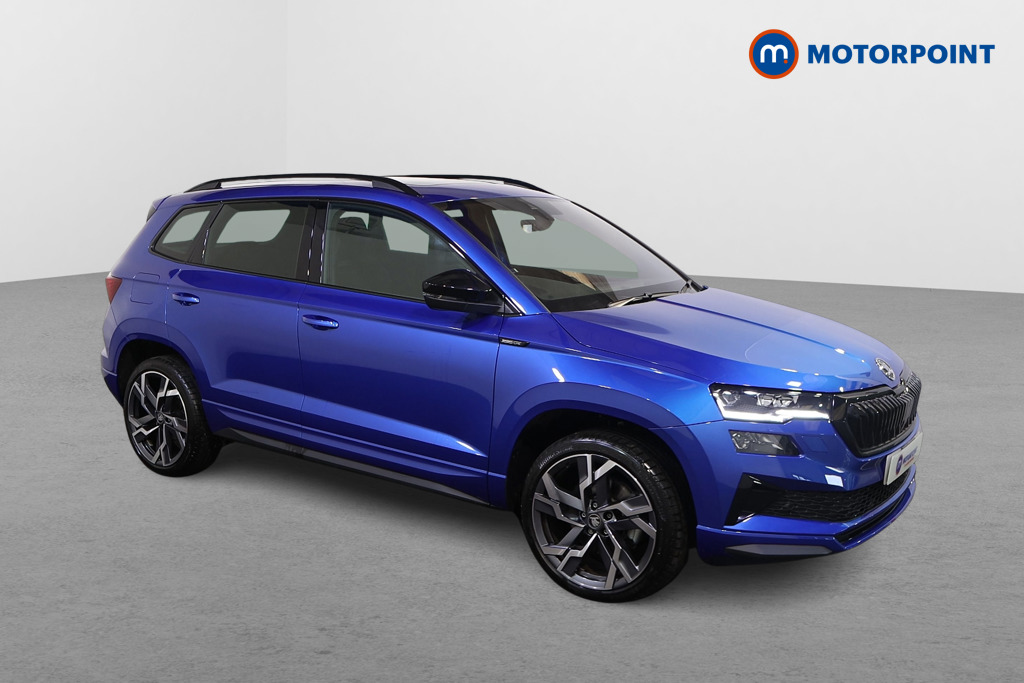 Skoda Karoq Sportline Edition Automatic Petrol SUV - Stock Number (1621018) - Drivers side front corner