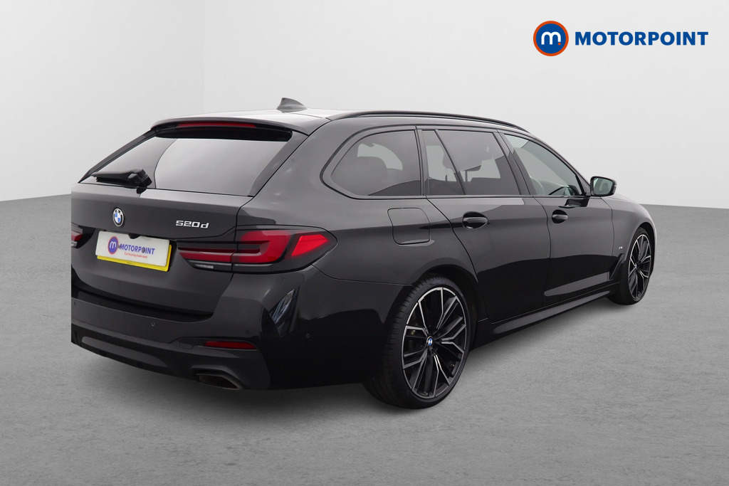BMW 5 Series M Sport Automatic Diesel Estate - Stock Number (1621400) - Drivers side rear corner