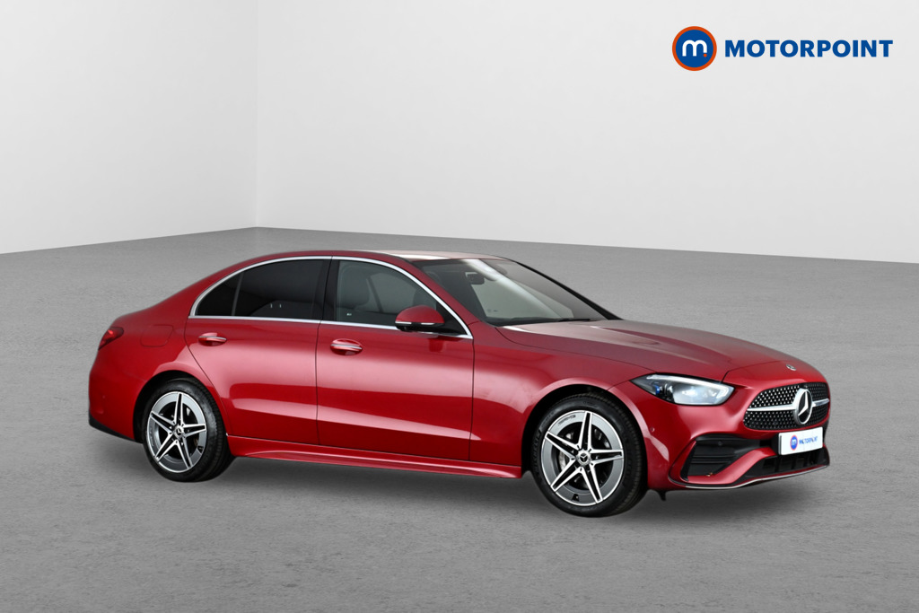 Mercedes-Benz C Class Amg Line Automatic Petrol Plug-In Hybrid Saloon - Stock Number (1622306) - Drivers side front corner