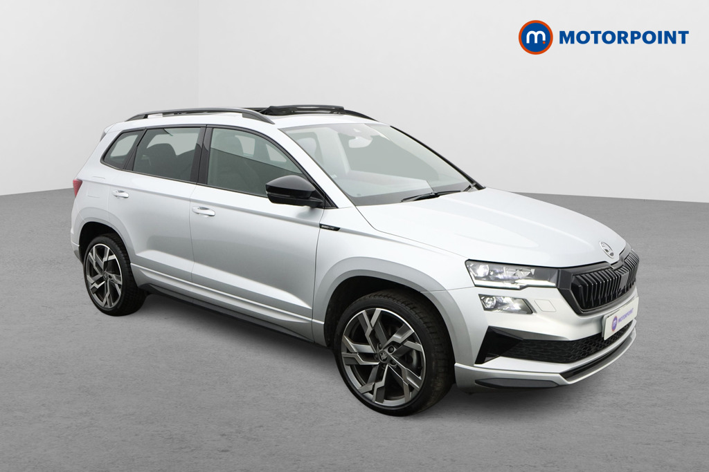 Skoda Karoq Sportline Edition Automatic Petrol SUV - Stock Number (1622753) - Drivers side front corner