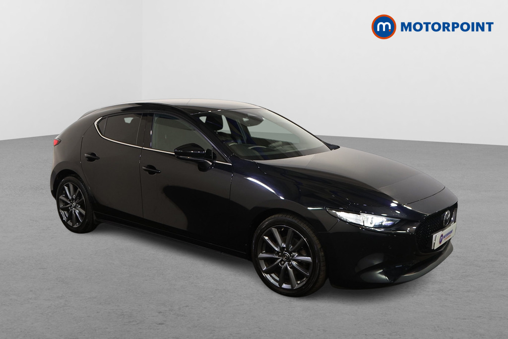 Mazda 3 Exclusive-Line Automatic Petrol Hatchback - Stock Number (1623174) - Drivers side front corner