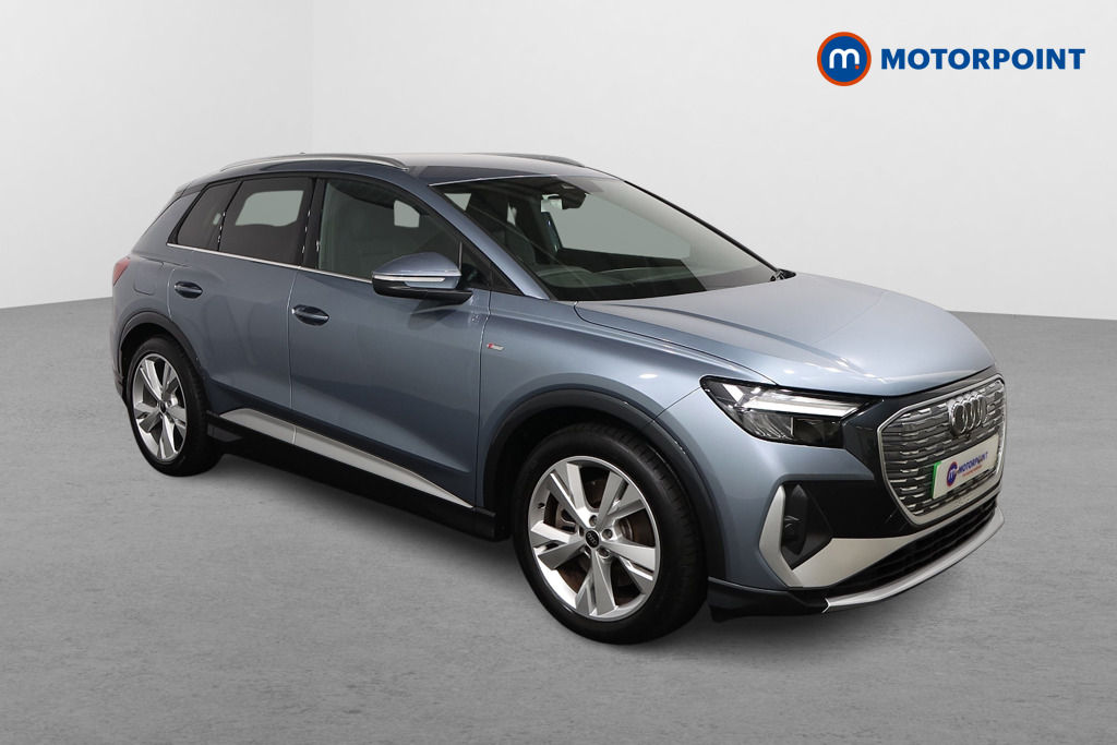 Audi Q4 S Line Automatic Electric SUV - Stock Number (1623525) - Drivers side front corner