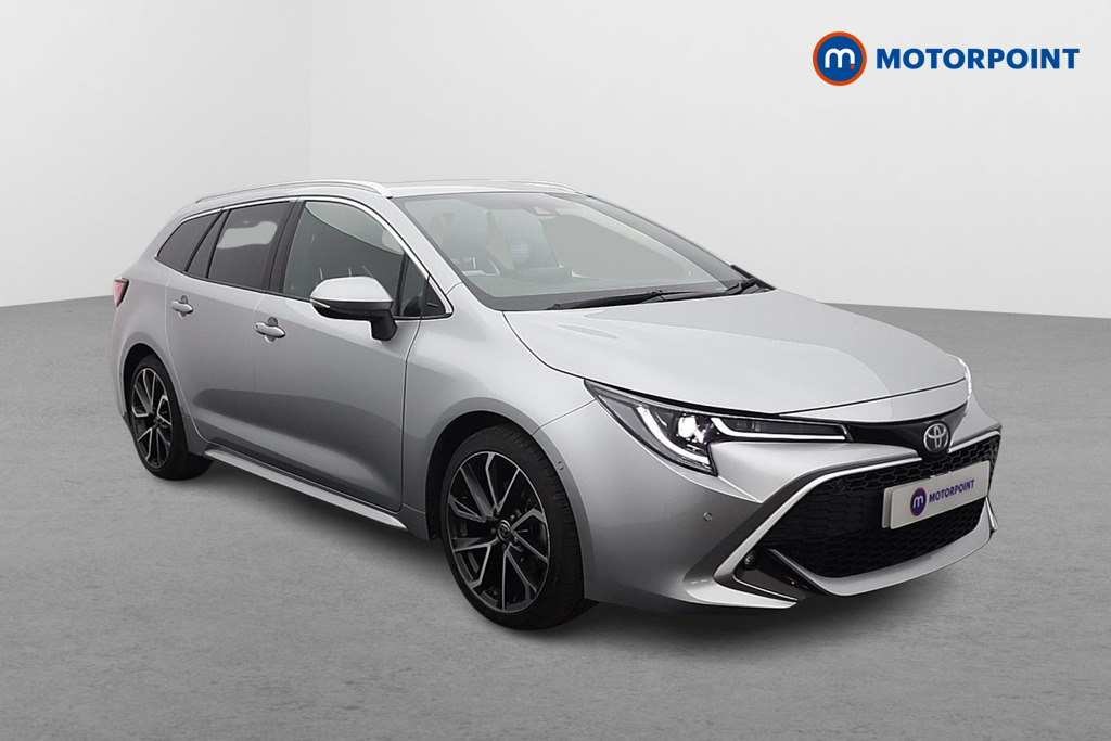 Toyota Corolla Excel Automatic Petrol-Electric Hybrid Estate - Stock Number (1625446) - Drivers side front corner