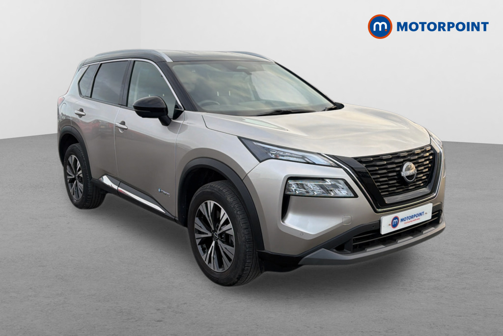 Nissan X-Trail N-Connecta Automatic Petrol-Electric Hybrid SUV - Stock Number (1627348) - Drivers side front corner
