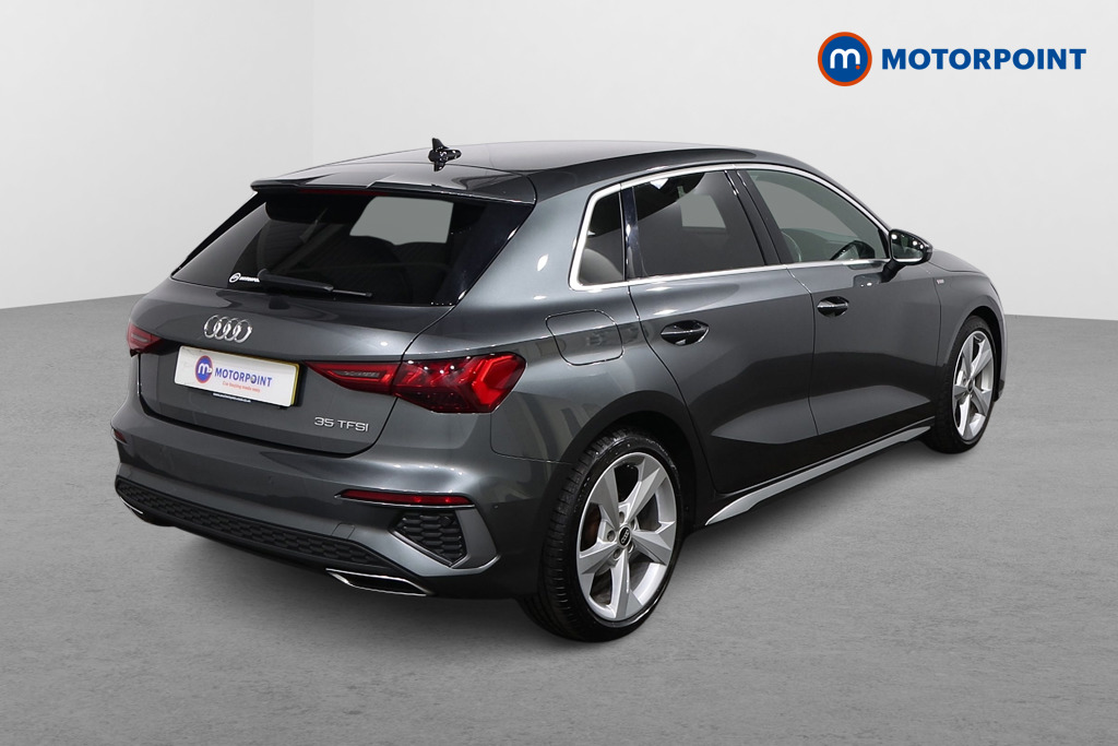 Audi A3 S Line Automatic Petrol Hatchback - Stock Number (1627443) - Drivers side rear corner