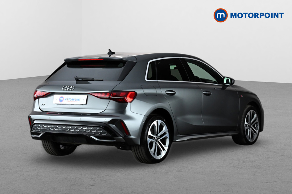 Audi A3 S Line Automatic Petrol Plug-In Hybrid Hatchback - Stock Number (1627503) - Drivers side rear corner