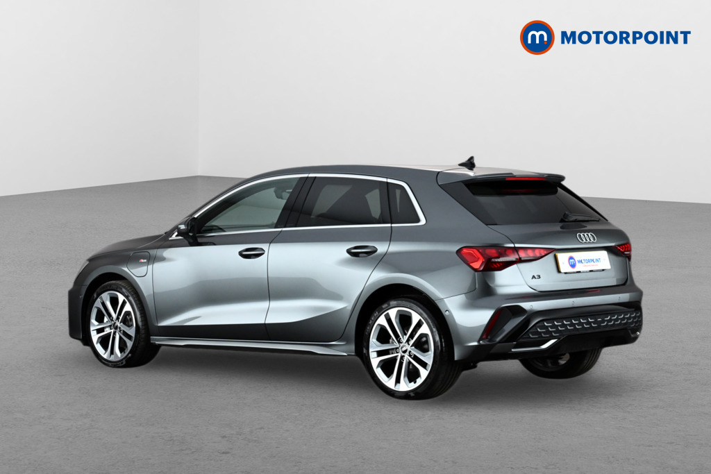 Audi A3 S Line Automatic Petrol Plug-In Hybrid Hatchback - Stock Number (1627503) - Passenger side rear corner