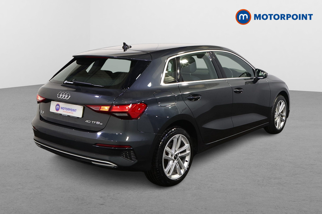 Audi A3 Sport Automatic Petrol Plug-In Hybrid Hatchback - Stock Number (1628041) - Drivers side rear corner