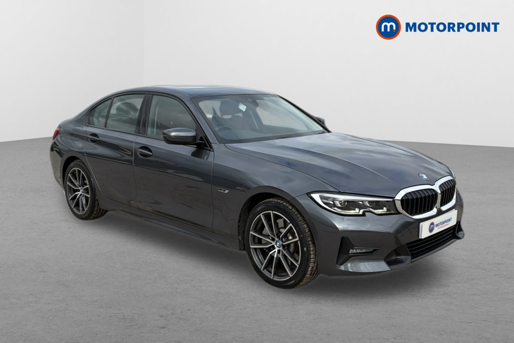 BMW 3 Series Sport Pro Automatic Petrol Plug-In Hybrid Saloon - Stock Number (1628060) - Drivers side front corner