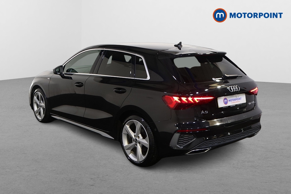 Audi A3 S Line Automatic Petrol Hatchback - Stock Number (1628953) - Passenger side rear corner