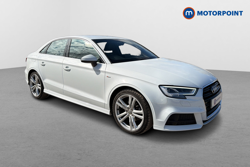 Audi A3 S Line Manual Petrol Saloon - Stock Number (1629248) - Drivers side front corner