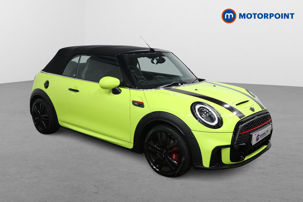 Mini Convertible John Cooper Works Automatic Petrol Convertible - Stock Number (1629375) - Drivers side front corner
