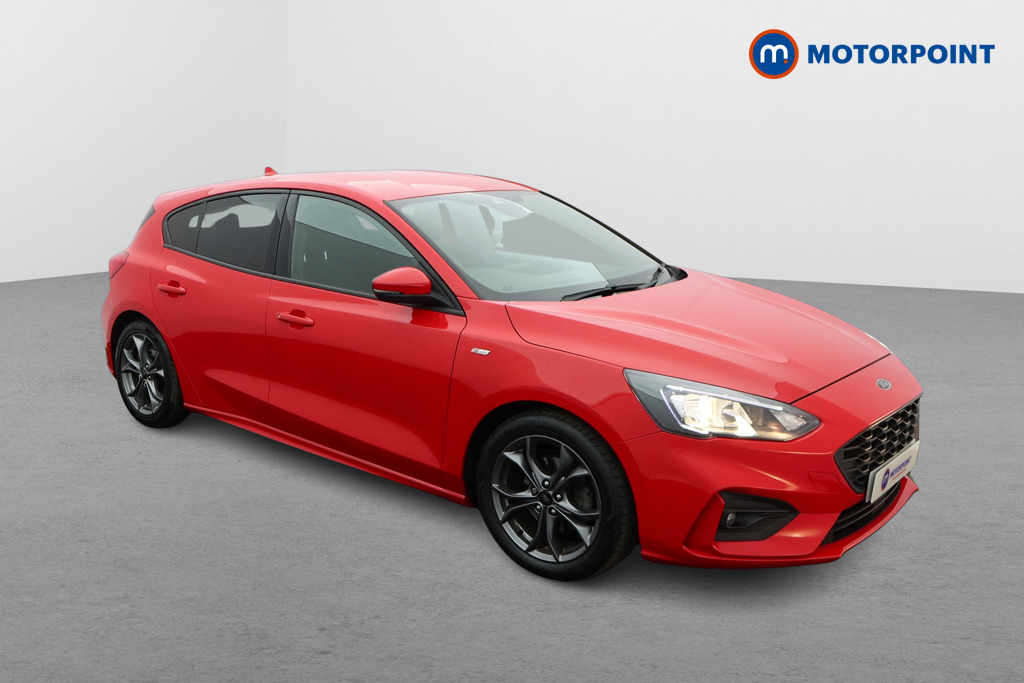Ford Focus St-Line Manual Petrol Hatchback - Stock Number (1629378) - Drivers side front corner