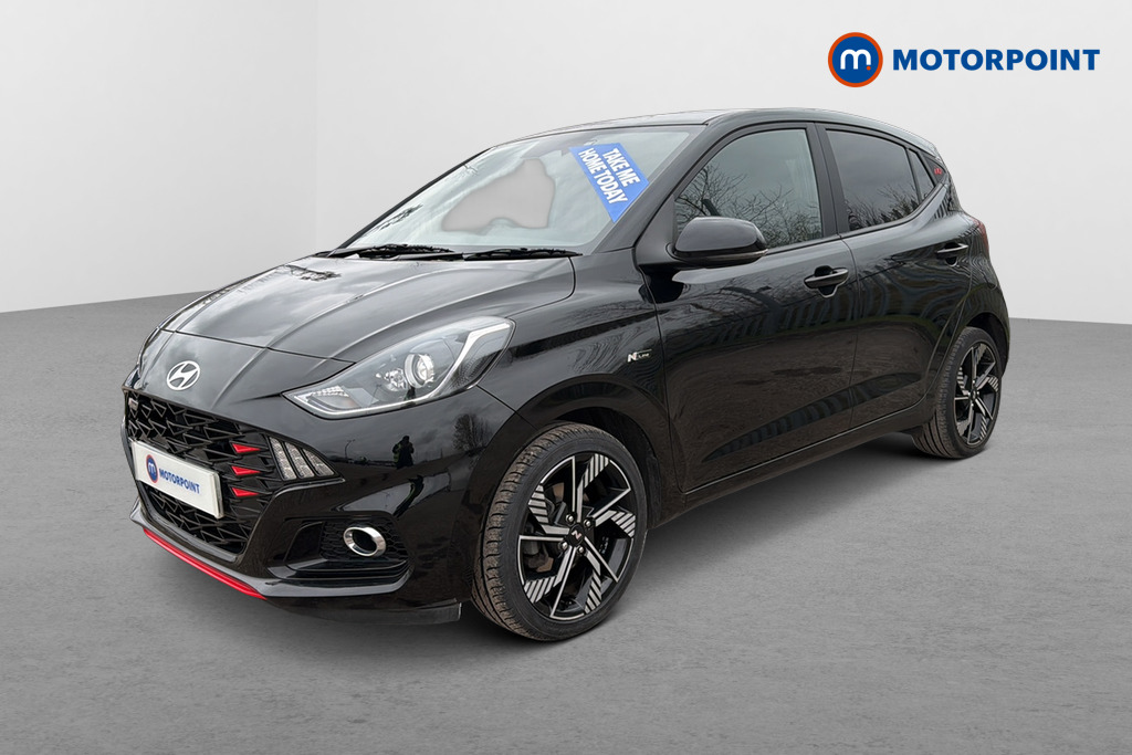 Hyundai I10 N Line Manual Petrol Hatchback - Stock Number (1630882) - Passenger side front corner