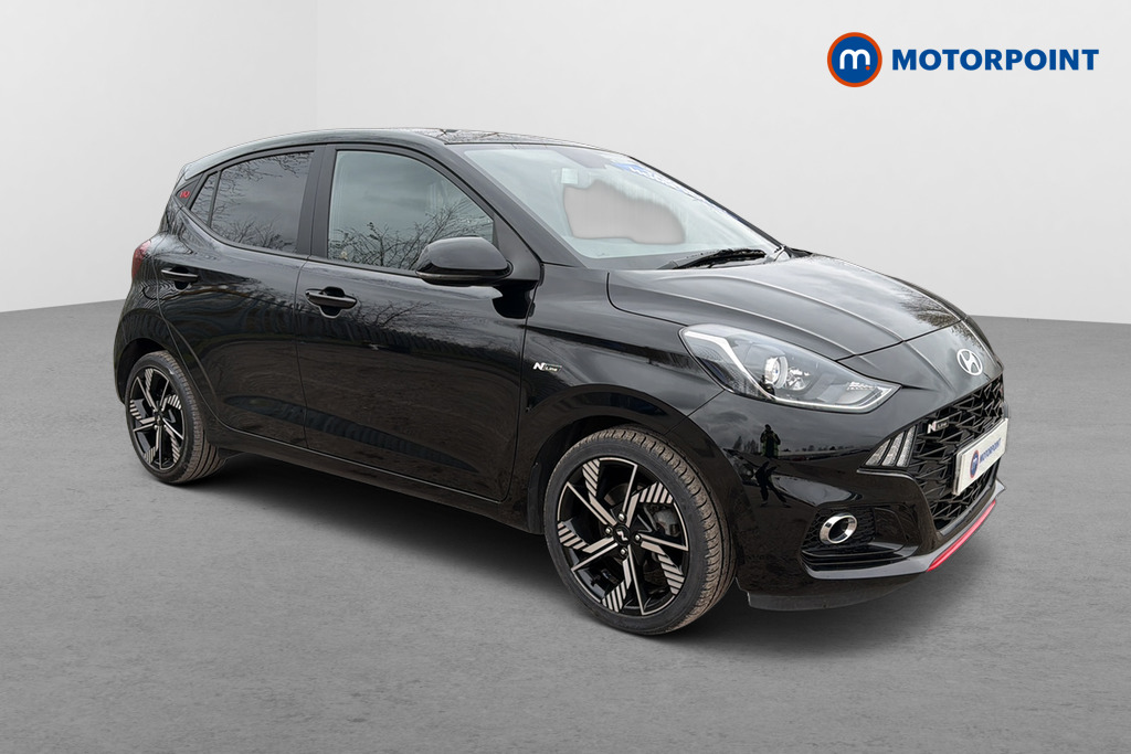 Hyundai I10 N Line Manual Petrol Hatchback - Stock Number (1630882) - Drivers side front corner