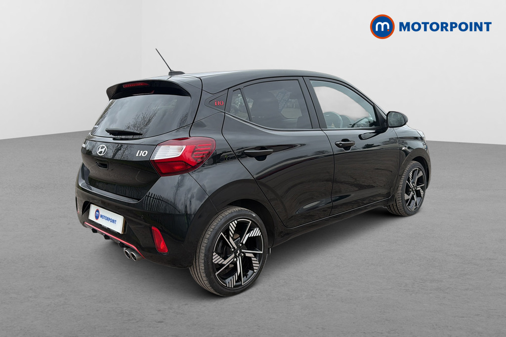 Hyundai I10 N Line Manual Petrol Hatchback - Stock Number (1630882) - Passenger side rear corner