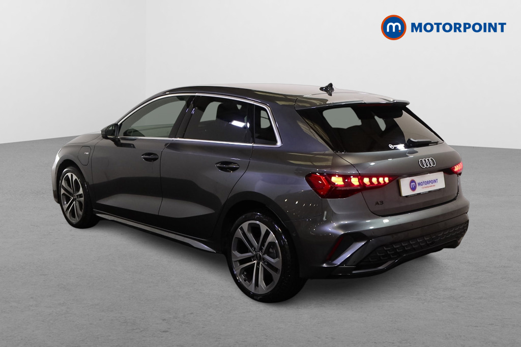 Audi A3 S Line Automatic Petrol Plug-In Hybrid Hatchback - Stock Number (1631196) - Passenger side rear corner