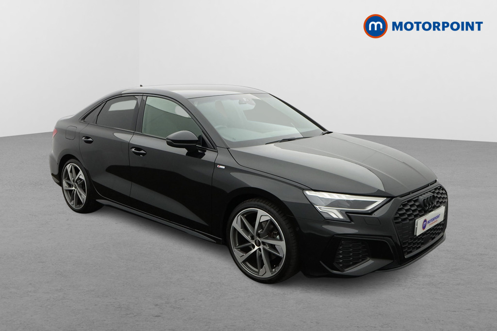 Audi A3 Black Edition Automatic Petrol Saloon - Stock Number (1631534) - Drivers side front corner