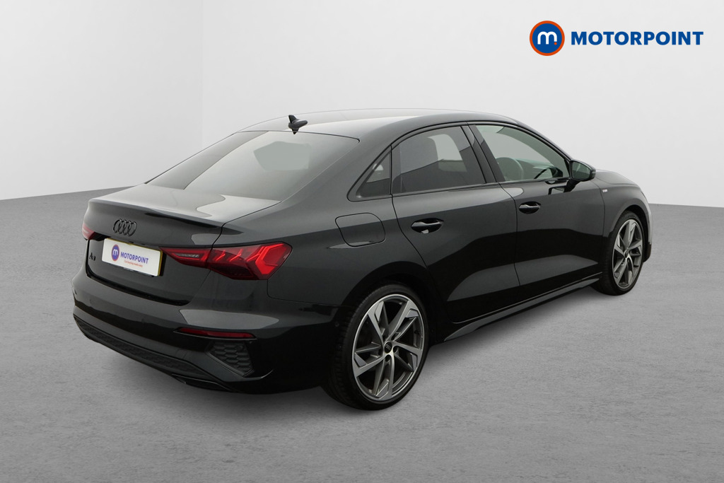 Audi A3 Black Edition Automatic Petrol Saloon - Stock Number (1631534) - Drivers side rear corner