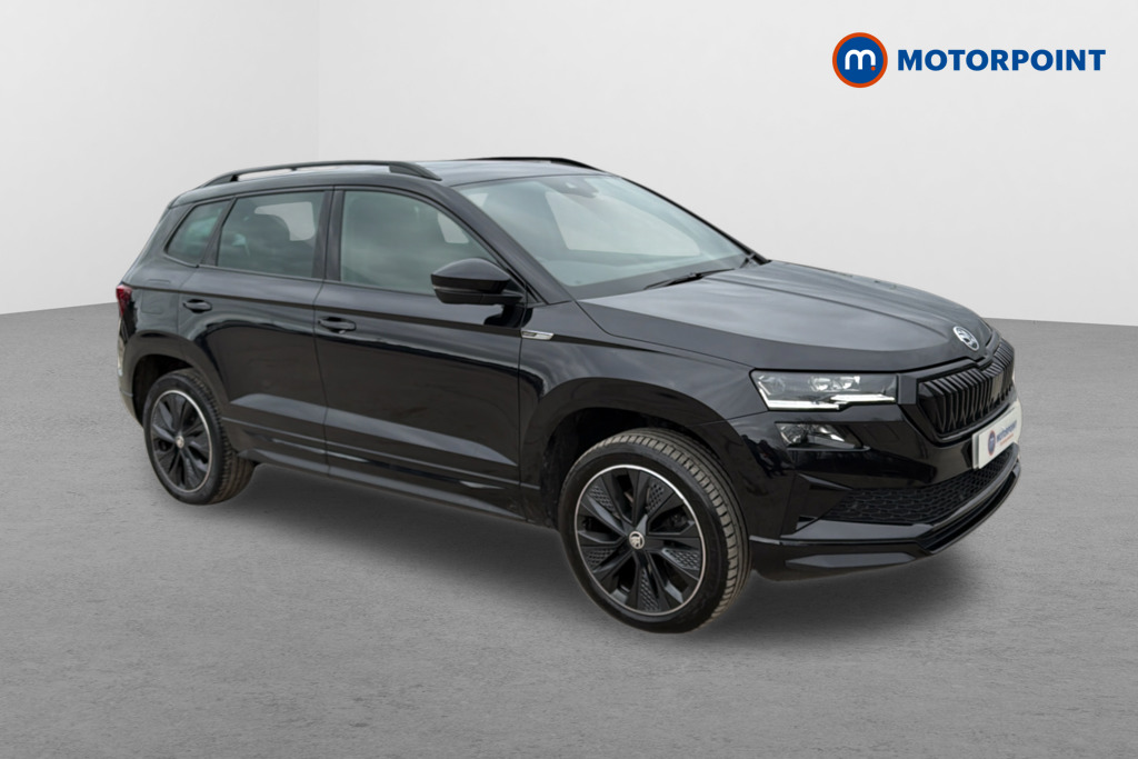 Skoda Karoq Sportline Automatic Diesel SUV - Stock Number (1631690) - Drivers side front corner