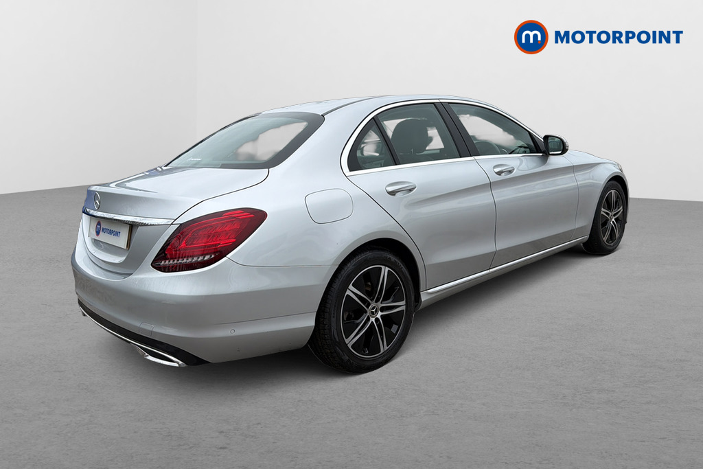 Mercedes-Benz C Class Sport Automatic Petrol Saloon - Stock Number (1631800) - Passenger side rear corner