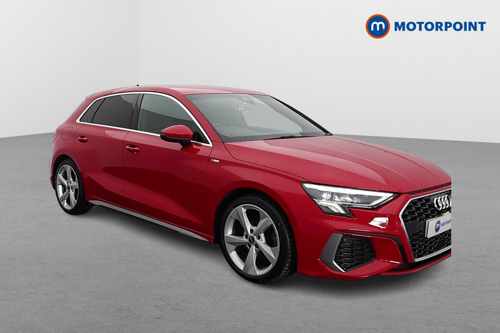 Audi A3 S Line Automatic Petrol Hatchback - Stock Number (1605874) - Drivers side front corner