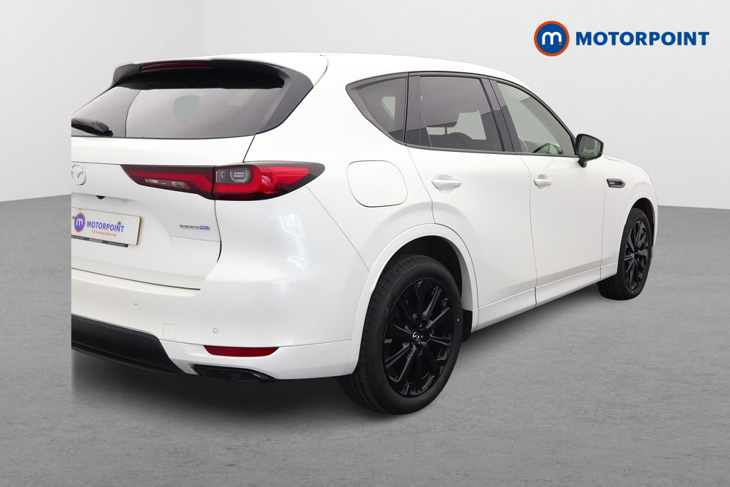 Mazda Cx-60 Homura Automatic Petrol Plug-In Hybrid SUV - Stock Number (1613235) - Drivers side rear corner