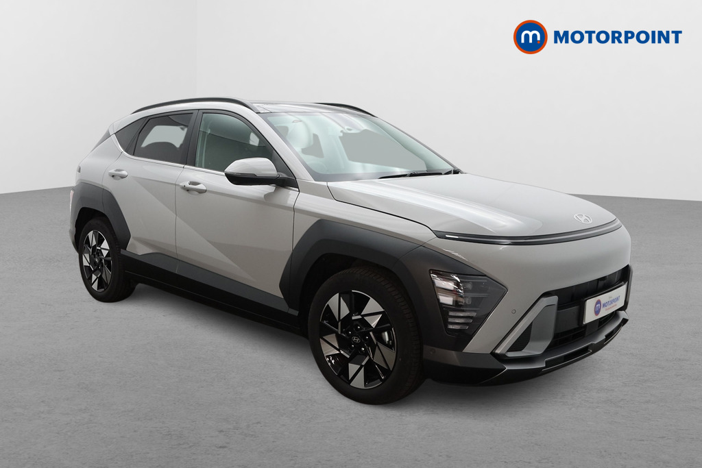 Hyundai Kona Ultimate Automatic Petrol-Electric Hybrid SUV - Stock Number (1618345) - Drivers side front corner