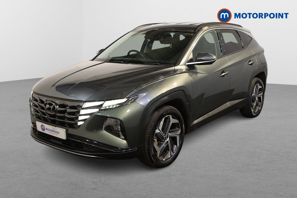 Hyundai Tucson Premium Automatic Petrol-Electric Hybrid SUV - Stock Number (1626812) - Passenger side front corner