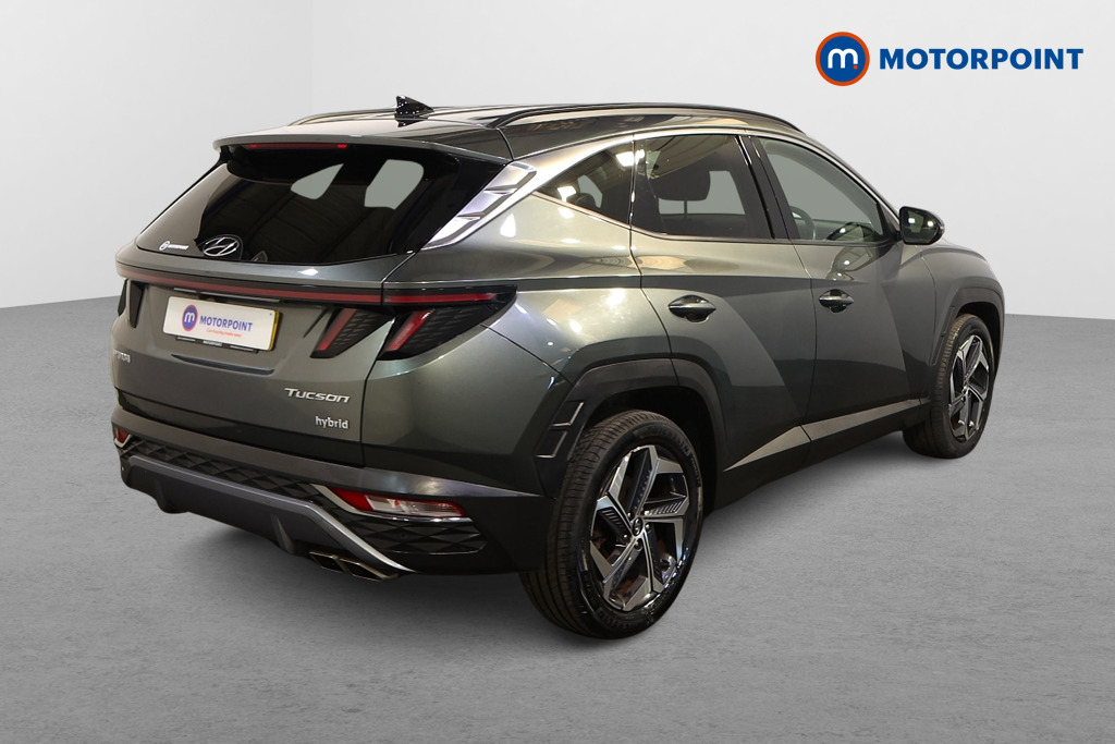 Hyundai Tucson Premium Automatic Petrol-Electric Hybrid SUV - Stock Number (1626812) - Drivers side rear corner