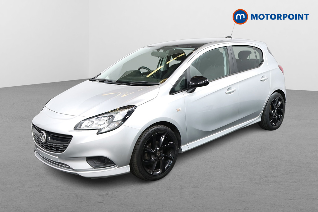 Vauxhall Corsa Sri Vx-Line Nav Black Manual Petrol Hatchback - Stock Number (1627176) - Passenger side front corner