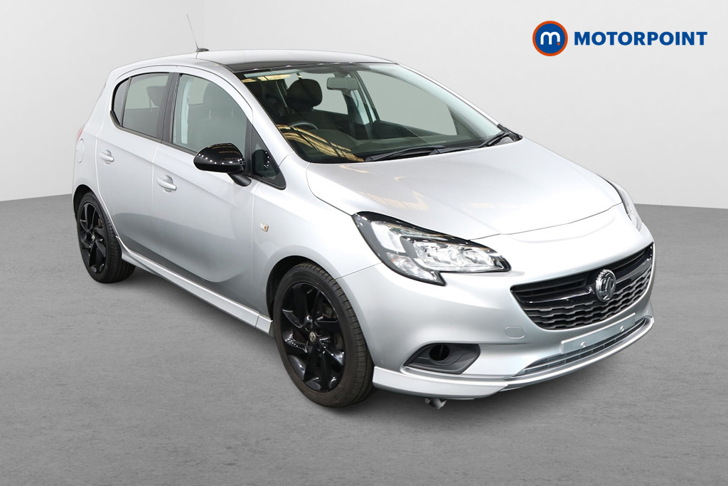 Vauxhall Corsa Sri Vx-Line Nav Black Manual Petrol Hatchback - Stock Number (1627176) - Drivers side front corner
