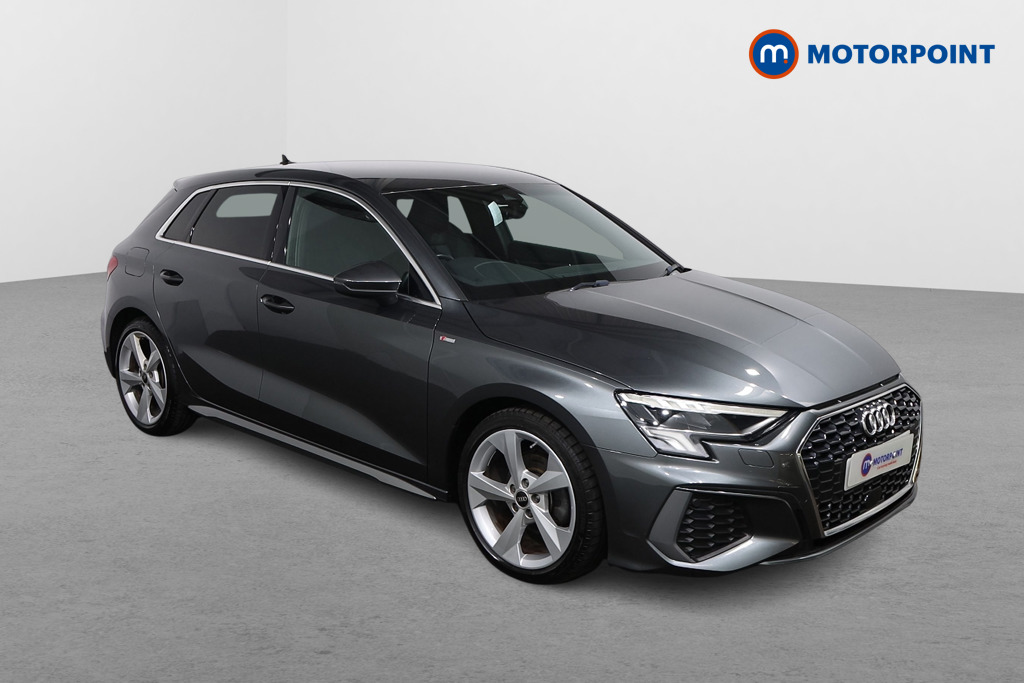 Audi A3 S Line Automatic Petrol Hatchback - Stock Number (1627443) - Drivers side front corner