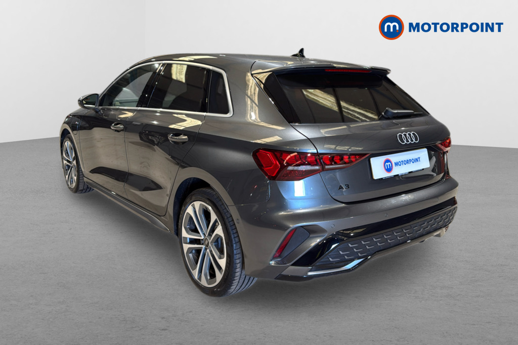 Audi A3 S Line Automatic Petrol Plug-In Hybrid Hatchback - Stock Number (1627507) - Passenger side rear corner