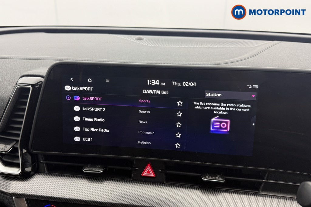 KIA Sportage Gt-Line Automatic Petrol-Electric Hybrid SUV - Stock Number (1628482) - 13th supplementary image